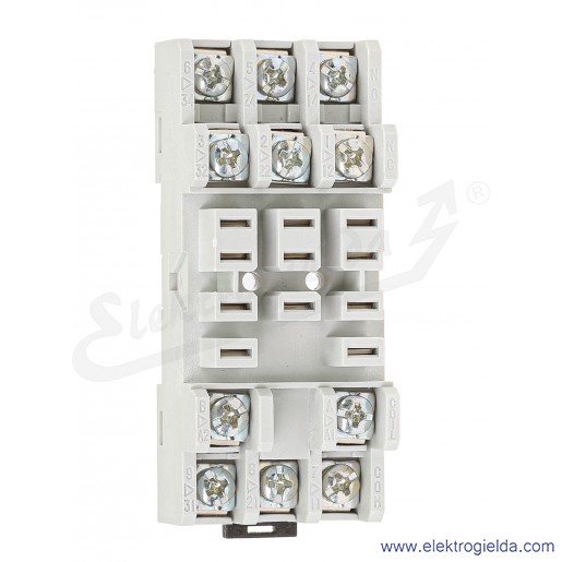 Gniazdo przekaźnikowe 862593 GUC11S-V0 do przekaźników RUC 3P na szynę DIN