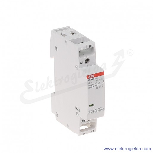 Stycznik modułowy ESB16-11N-01 16A 1NO+1NC 24V AC/DC