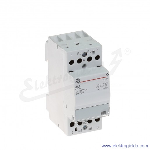 Stycznik modułowy CTX 24 22 230 U 24A 2NO+2NC 230V AC/DC