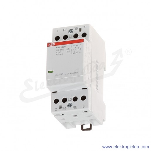 Stycznik modułowy ESB25-22N-06 25A 2NO+2NC 230V AC/DC