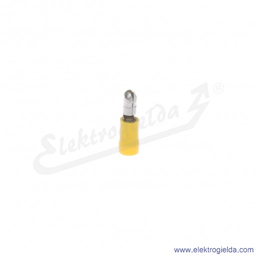 Wtyk izolowany WI 6/5 PCV z tuleją izolacyjną PCV