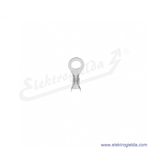 Końcówka oczkowa zaciskana tak jak końcówki konektorowe MO 2,5/5 z mosiądzu cynowany galwanicznie