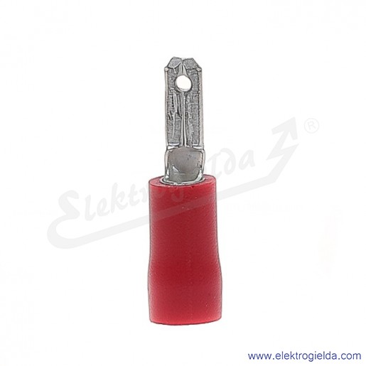 Wsuwka izolowana WI 2,8-1/0,8 PCV z tuleją izolacyjną