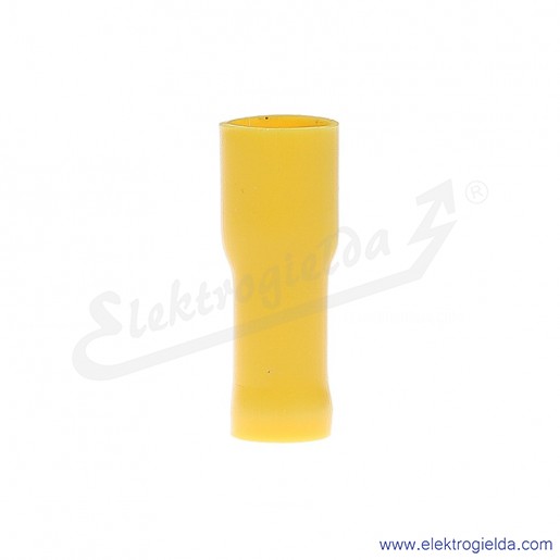 Nasuwka całkowicie izolowana NCI 6,3-6/0,8 PCV z długą tuleją izolacyjną