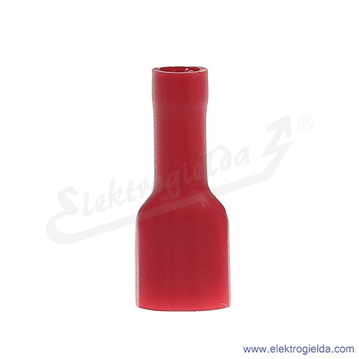 Nasuwka całkowicie izolowana NCI 6,3-1/0,8 PCV z długą tuleją izolacyjną