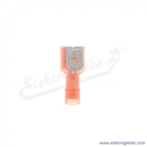 Nasuwka z odgałęzieniem całkowicie izolowana NWCI 6,3-1/0,8 z tuleją izolacyjną poliamidową