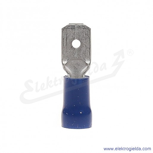 Wsuwka izolowana WI 6,3-2,5/0,8 PCV z tuleją izolacyjną