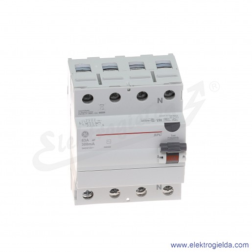 Wyłącznik różnicowoprądowy BPC463/300 4P 63A 0,3A typ AC