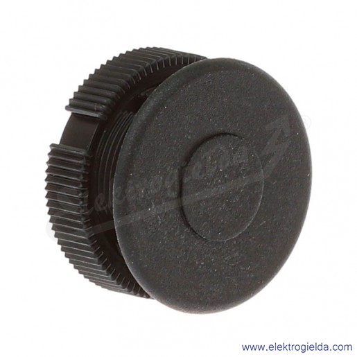 Zaślepka otworu ZB2SZ3, 22mm, czarna