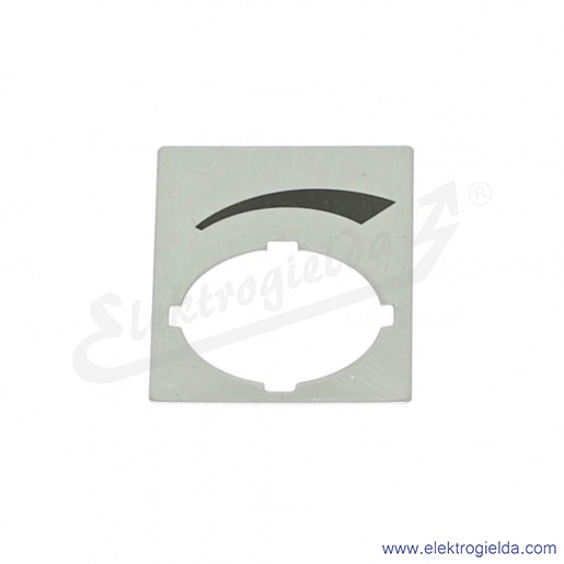 Tabliczka opisowa SK615562-87, do potencjometru