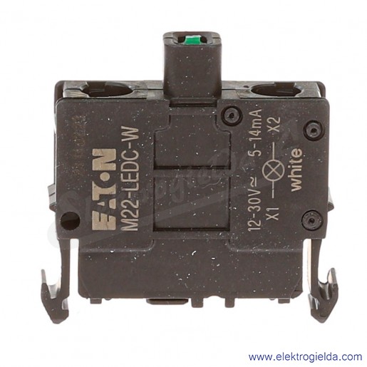 Moduł LED 216560, M22-LEDC-W, biały, 12..30VAC/DC, do kasety