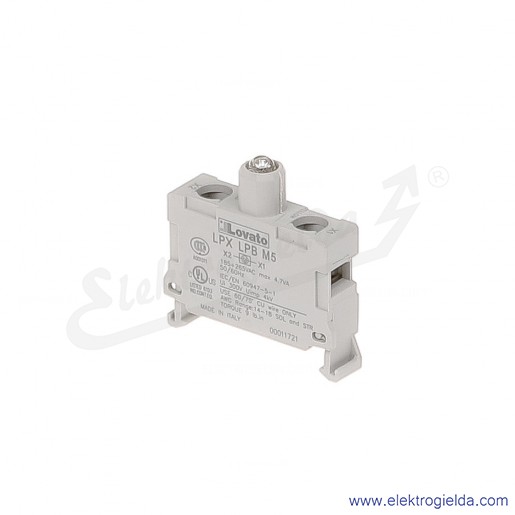 Moduł LED LPX LPBM5 żółty 185-265VAC światło ciągłe, do kasety