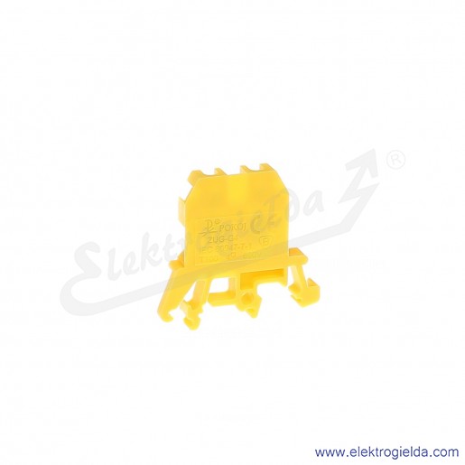 ZUG G 4  Złączka żółta jednotorowa gwintowa