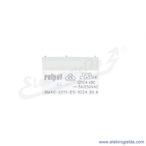 Przekaźnik miniaturowy RM40-2011-85-1024 1P 24VDC do obwodów drukowanych