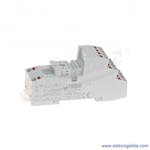 GZP4 GNIAZDO PUSH-IN DO PRZEKAŹNIKA  R2N R4N