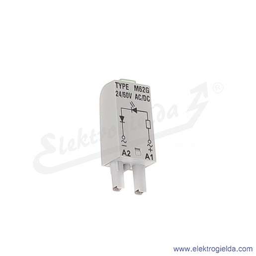 Moduł sygnalizacyjny L M62G 24/60V AC/DC Dioda LED zielony