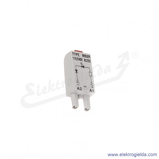 Moduł sygnalizacyjny L M63R 110/240V AC/DC Dioda LED czerwony