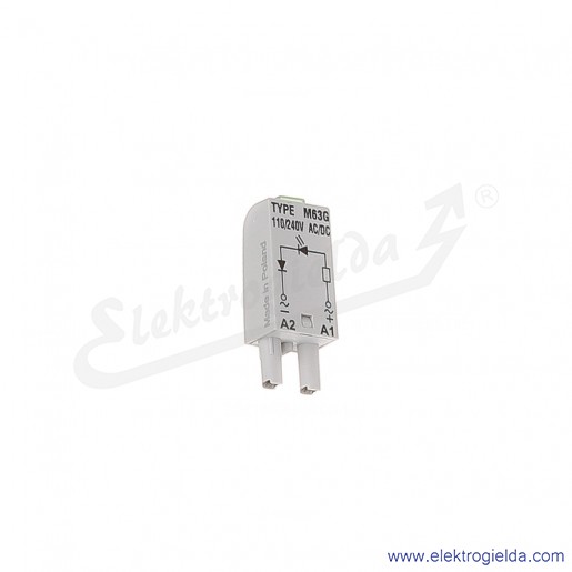 Moduł sygnalizacyjny L M63G 110/240V AC/DC Dioda LED zielony