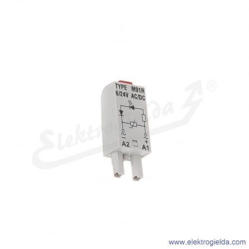 Moduł sygnalizacyjny LV M91R 6/24VAC/DC Dioda LED + warystor czerwony