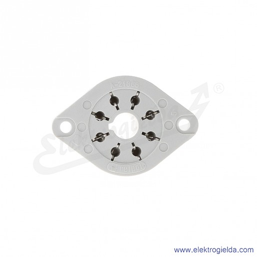 Gniazdo przekaźnika 592067 GOP8-01 do R15 2P do lutowania