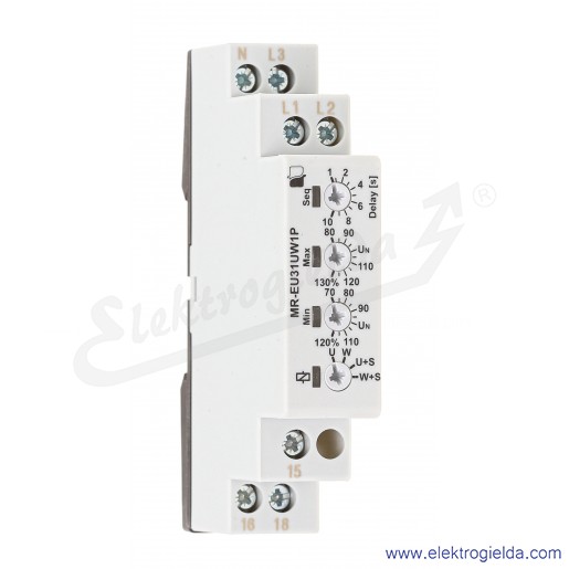 Przekaźnik nadzorczy 2613069 MR-EU31UW1P kontrola napięcia 1P 3x400VAC