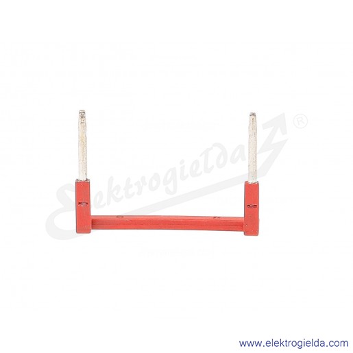 Mostek łączeniowy 2616332 ZGZP4-2 RD 2-polowy czerwony do przekaźników interfejsowych w technologii push-in: PIR2, PIR4