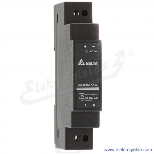 Zasilacz DRC-24V10W1AZ, 24VDC 0.42A, 10W, zasilanie 90..264VAC lub 125..375VDC