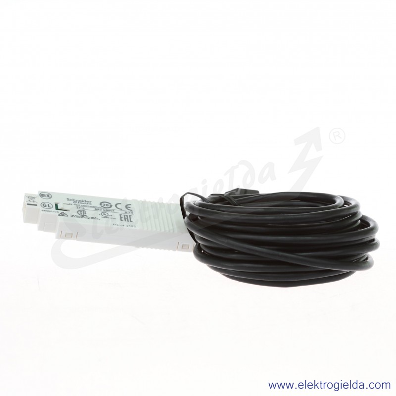 Kabel połączeniowy SR2USB01 PC-ZELIO LOGIC, przewód 3m, USB
