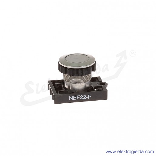 Napęd przycisku NEF22 F metalowy kryty wandaloodporny