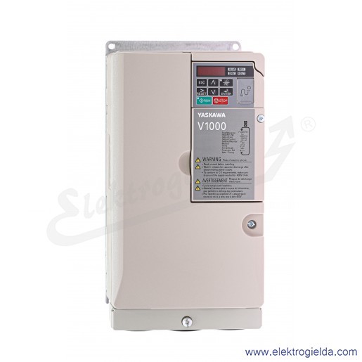 Falownik wektorowy CIMR-VC4A0023FAA, V1000, 400 V, ND:11 kW 23A, HD:7,5 kW 18A