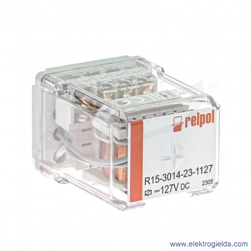 Przekaźnik elektromagnetyczny R15-3014-23-1127 4P 127VDC