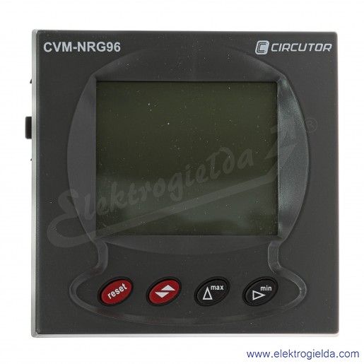 Analizator panelowy M51800, CVM NRG96, 230VAC, pomiar i analiza sieci 3 fazowej, 96x96mm, IP54