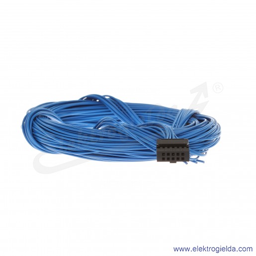 Kabel połączeniowy AFP0523BLUED I/O 10-pin złącze MIL, zestaw 2 kabli, długość 3m