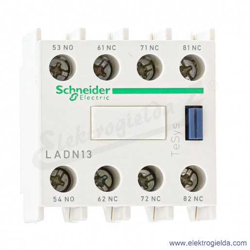 LADN13 1Z + 3R Blok styków pomocniczych do LC1D, LC1F, CAD