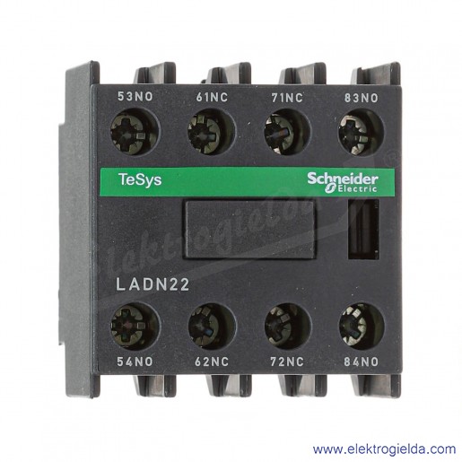 LADN22 2Z + 2R Blok styków pomocniczych do LC1D, LC1F, CAD