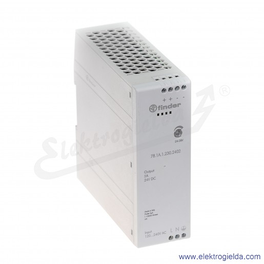 Zasilacz impulsowy 78.1A.1.230.2402 AC/DC na szynę DIN 120W 24V DC 4,5A
