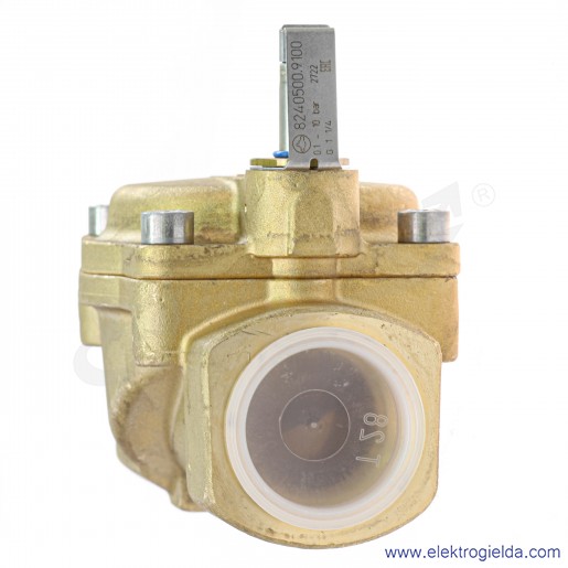 Zaw&oacute;r membranowy elektromagnetyczny 824050091000000, 2/2, G1-1/4, NC, 0.1-10 Bar, 383.3 l/min, przeznaczony do gaz&oacute;w i cieczy ne