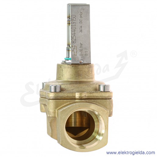 Zawór membranowy elektromagnetyczny 825440191500000, 2/2, G1, NO,  0-10 Bar, 133.3 l/min, przeznaczony do gazów i cieczy neutral