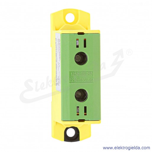 Zacisk uniwersalny MAA1095Y10 6-95mm żółto-zielony 1xAL/CU OTL95 1000V