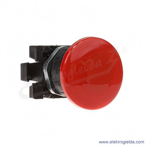 Napęd przycisku pneumatycznego 200-975, monostabilny, grzybkowy, czerwony, otwór Fi 22, główka Fi 40, Camozzi