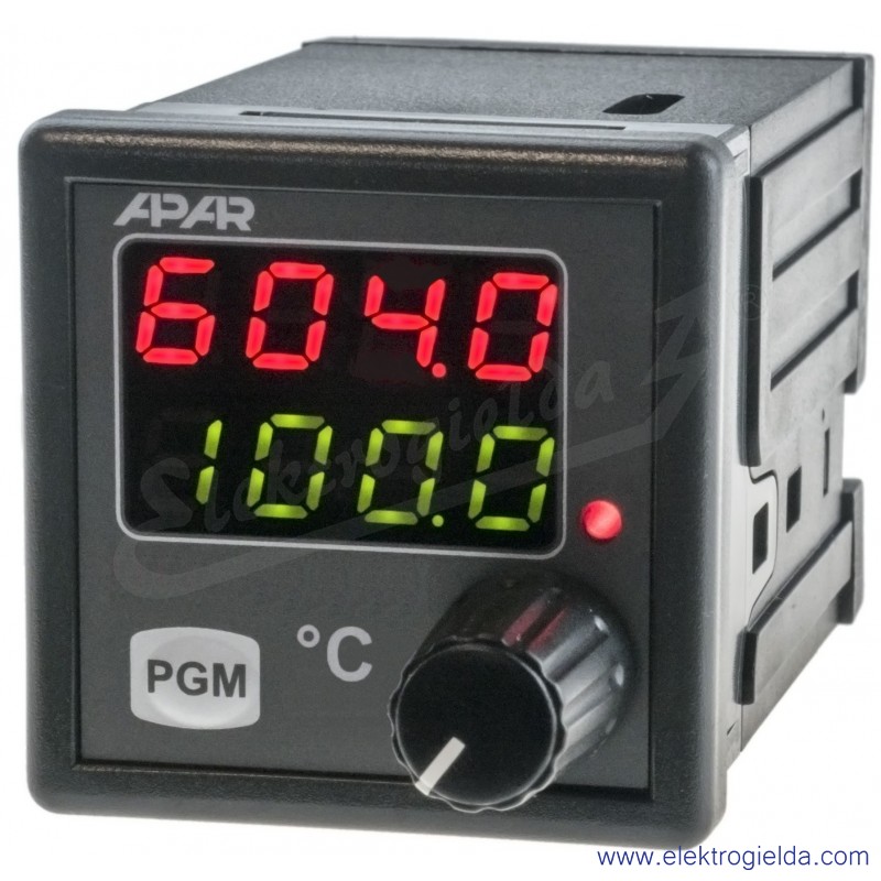 Cyfrowy regulator temperatury AR604