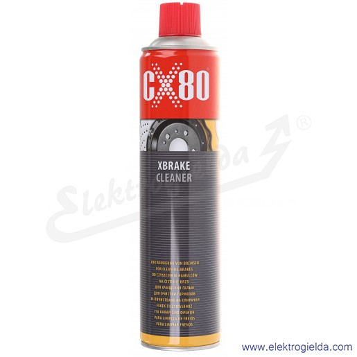Zmywacz hamulcowy CX-80 XBRAKE CLEANER 600ml preparat do czyszczenia