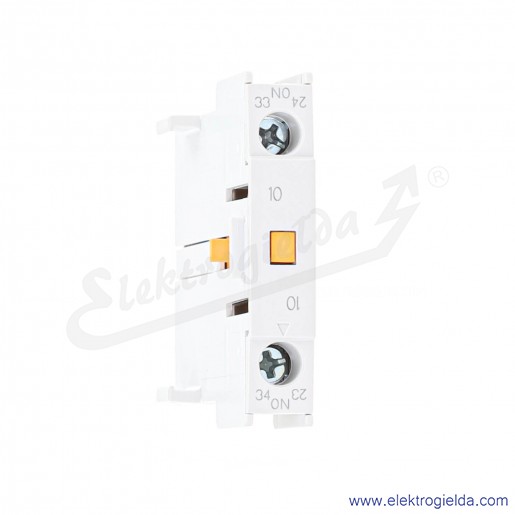 Styk pomocniczy Metamec AU-1M 1NC do GMC, montaż boczny