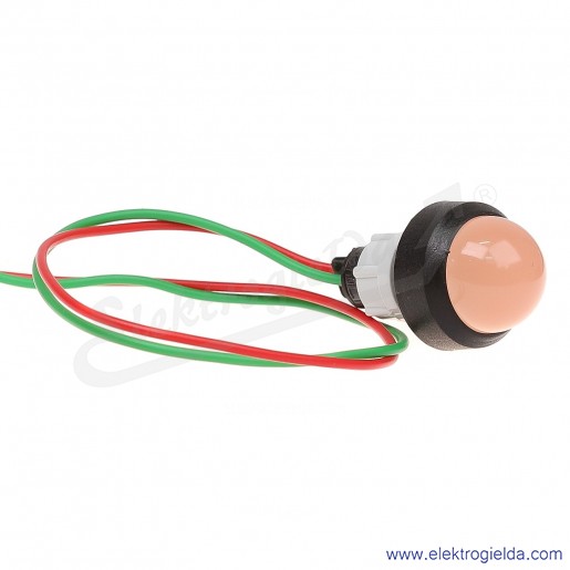 Lampka sygnalizacyjna LO-D20-24AC/DC pomarańczowa LED 20mm 24VAC/DC