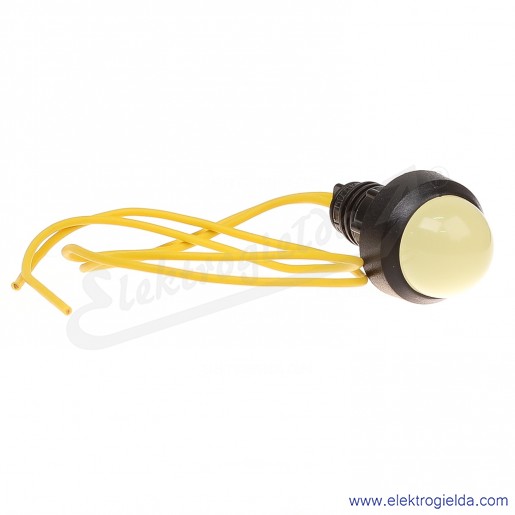 Lampka sygnalizacyjna LY-D20-230AC żółta LED 20mm 230VAC