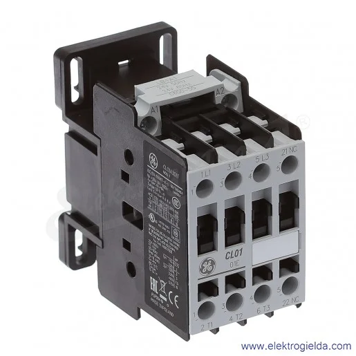 Stycznik CL01A301T1 24V AC 50/60 HZ, 1NC, 5.5KW/400V AC-3, 25A AC-1, 3-polowy
