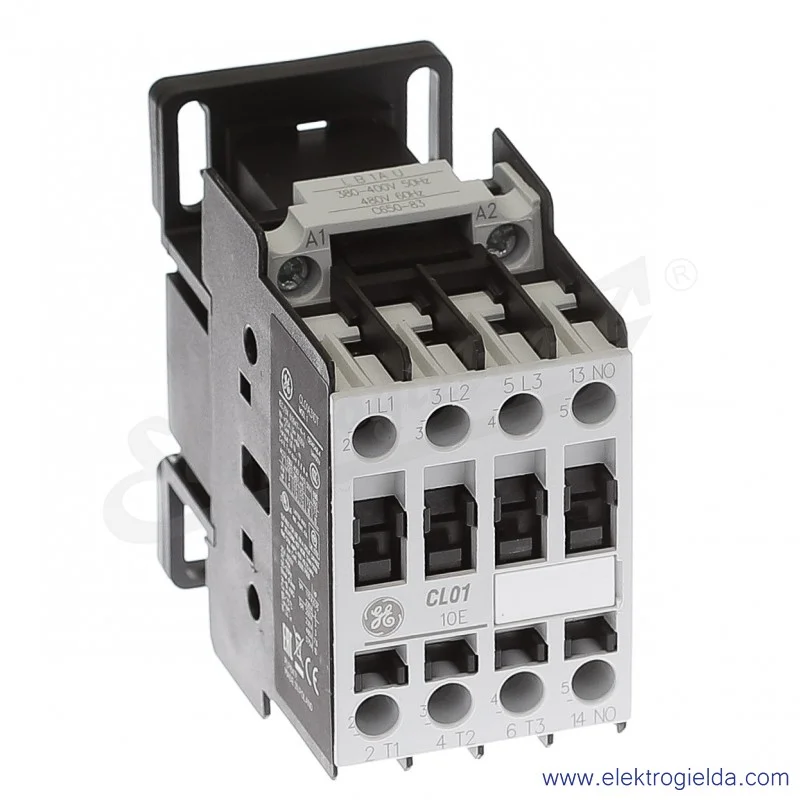 Stycznik CL01A310TU 400V AC 50/60 HZ, 1NO, 5.5KW/400V AC-3, 25A AC-1, 3-polowy