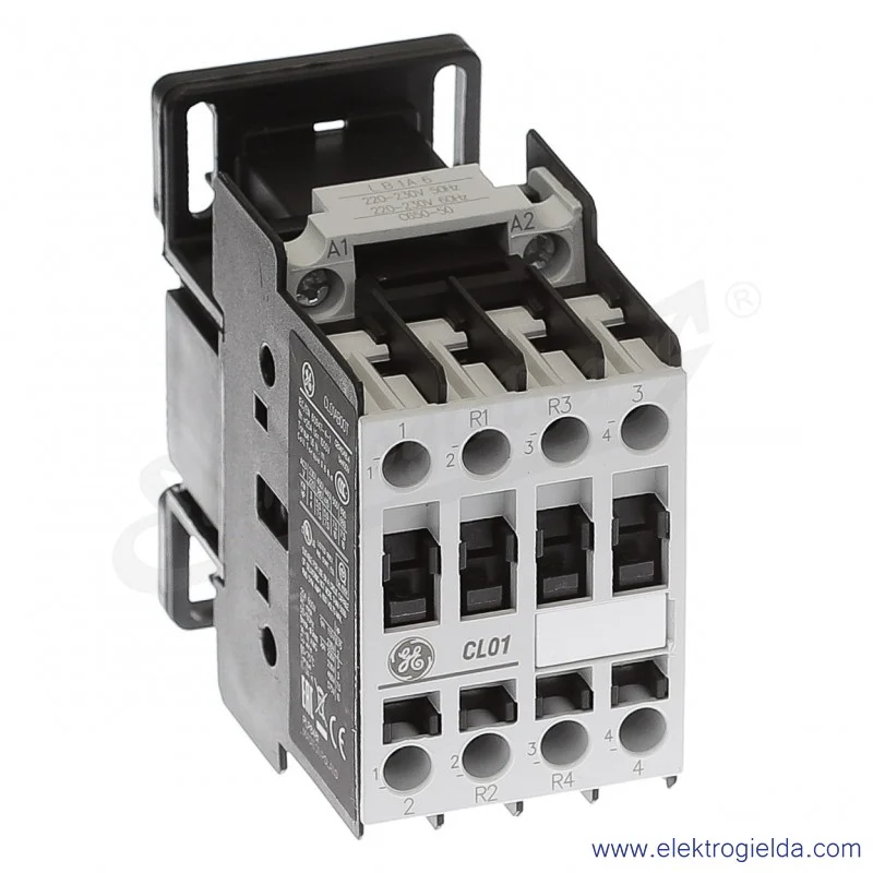 Stycznik CL01AB00T6 230V AC 50/60 HZ, 2NO+2NC, 5.5KW/400V AC-3, 25A AC-1, 4-polowy
