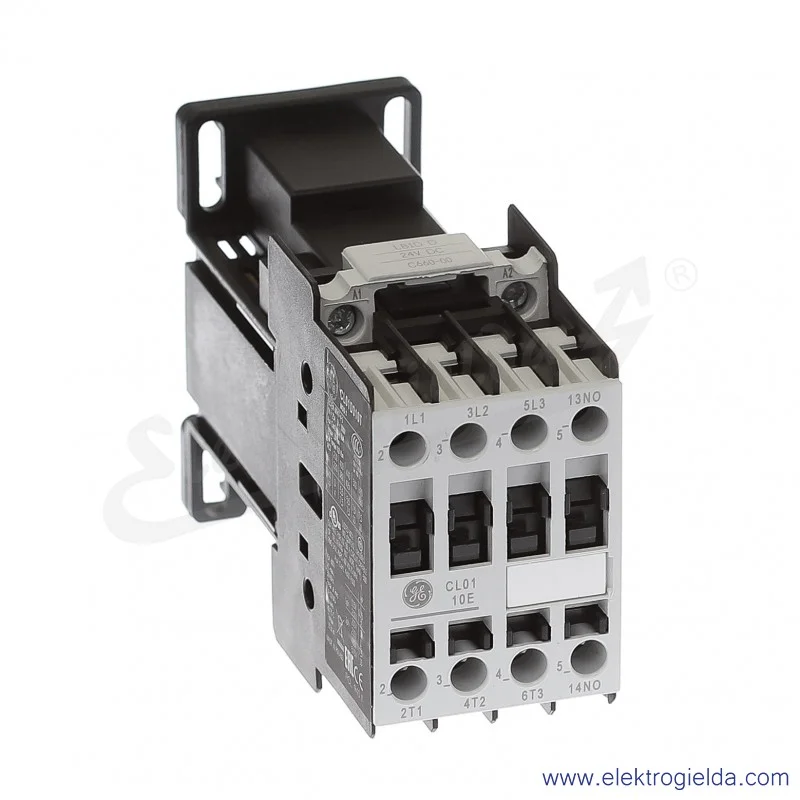 Stycznik CL01D310TD 24V DC, 1NO, 5.5KW/400V AC-3, 25A AC-1, 3-polowy