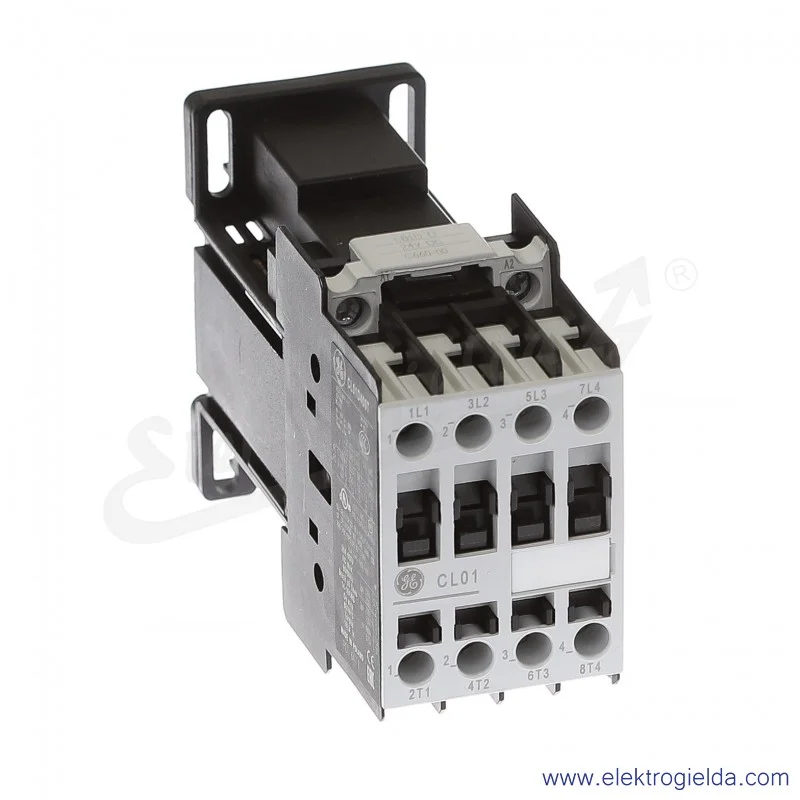 Stycznik CL01D400TD 24V DC, 5,5KW/400V AC-3, 25A AC-1, 4-polowy